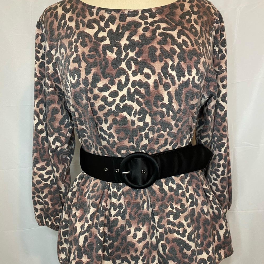 Leopard blouse